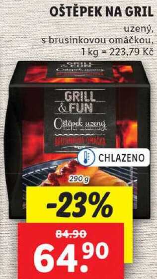 OŠTĚPEK NA GRIL, 290 g