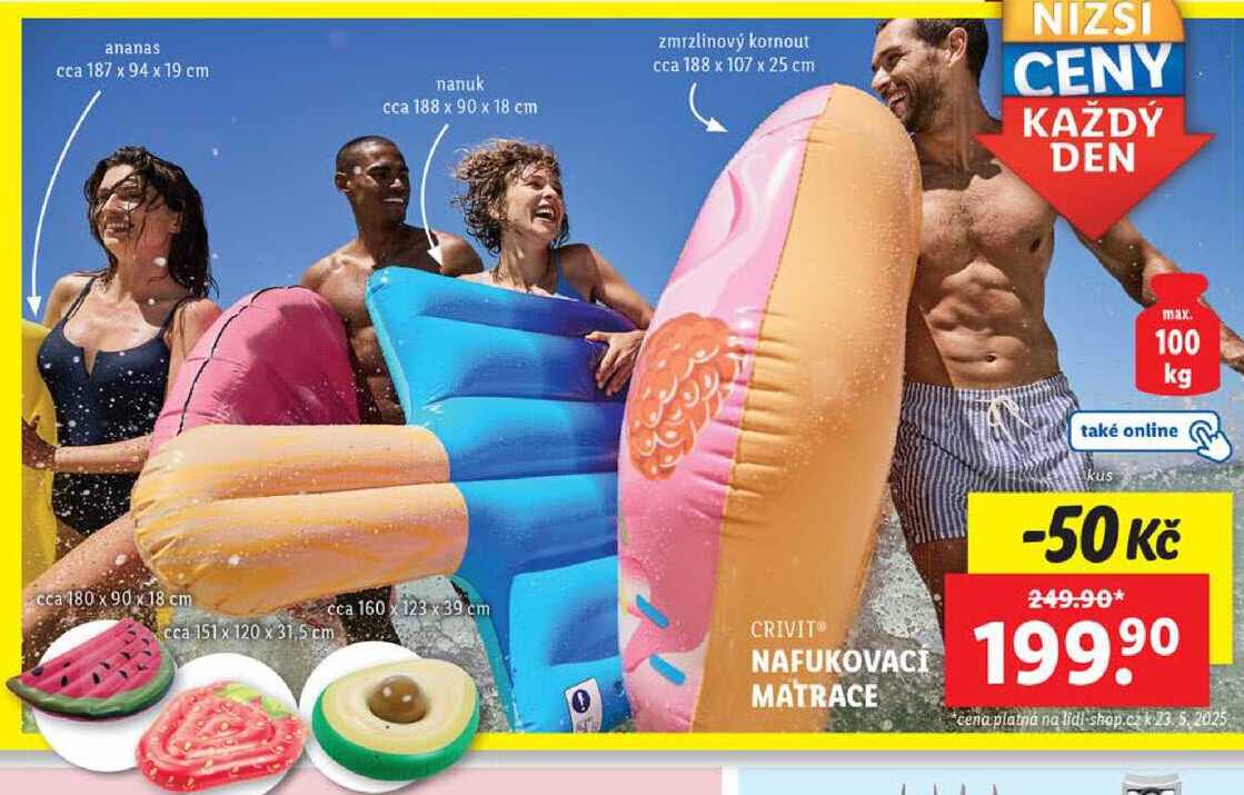 NAFUKOVACÍ MATRACE 
