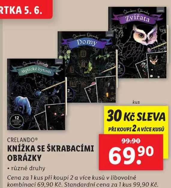 KNÍŽKA SE ŠKRABACÍMI OBRÁZKY 