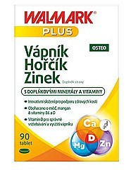 Walmark® Vápník Hořčík Zinek OSTEO 90 tablet