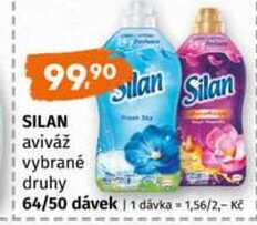 Silan aviváž vybrané druhy