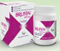 Brufen 400 mg 100 potahovaných tablet