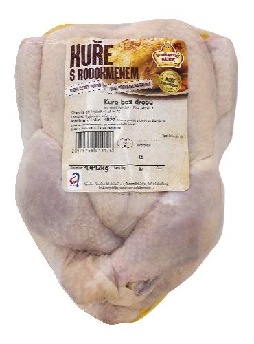 Vodňanské kuře s rodokmenem, 1 kg