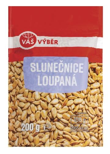 VÁŠ VÝBĚR Slunečnice loupaná, 200 g