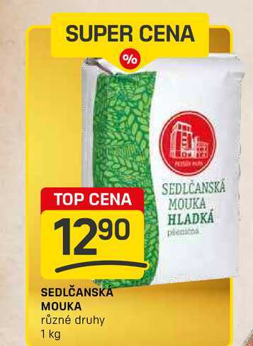 SEDLČANSKÁ MOUKA různé druhy 1 kg 