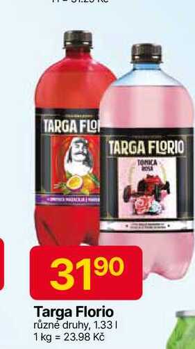 Targa Florio různé druhy, 1.33l
