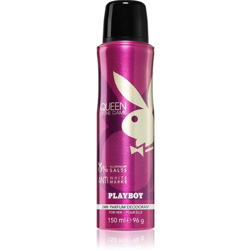 Playboy Queen Of The Game deodorant ve spreji pro ženy 150 ml