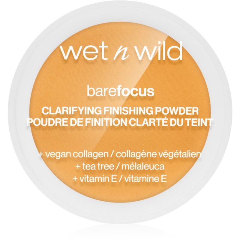 Wet n Wild Bare Focus Clarifying Finishing Powder matující pudr odstín Medium/Tan 6 g