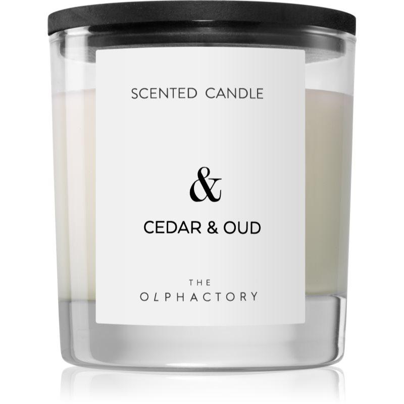 The Olphactory The Olphactory Cedar & Oud vonná svíčka 200 g
