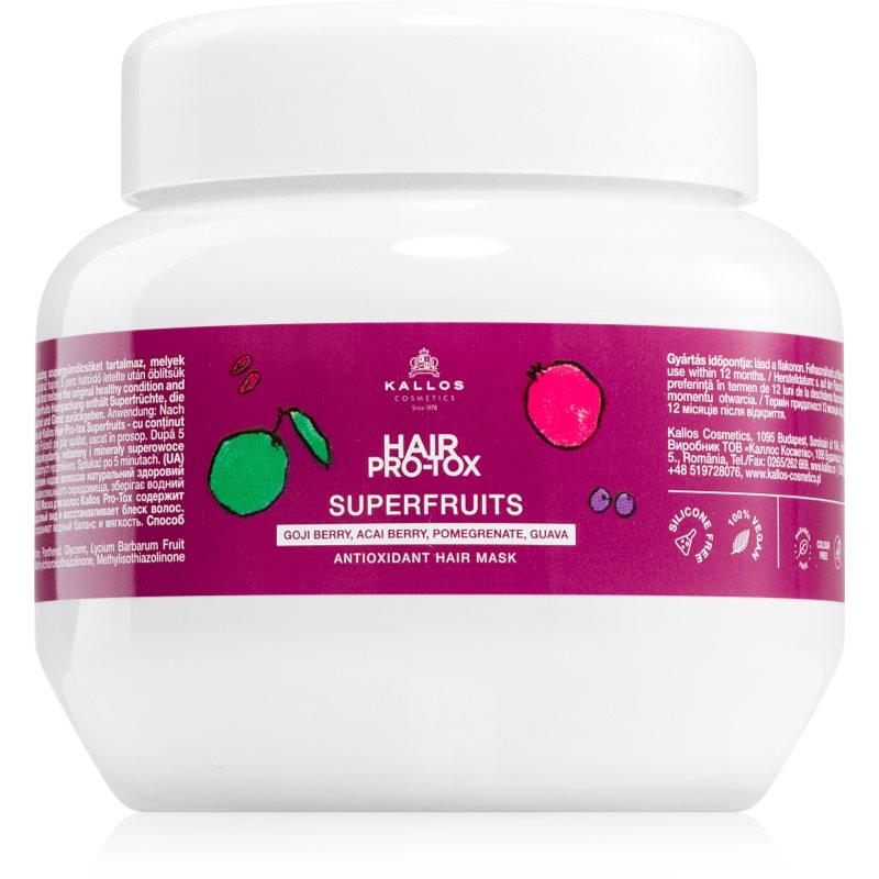Kallos Hair Pro-Tox Superfruits regenerační maska pro unavené vlasy bez lesku 275 ml