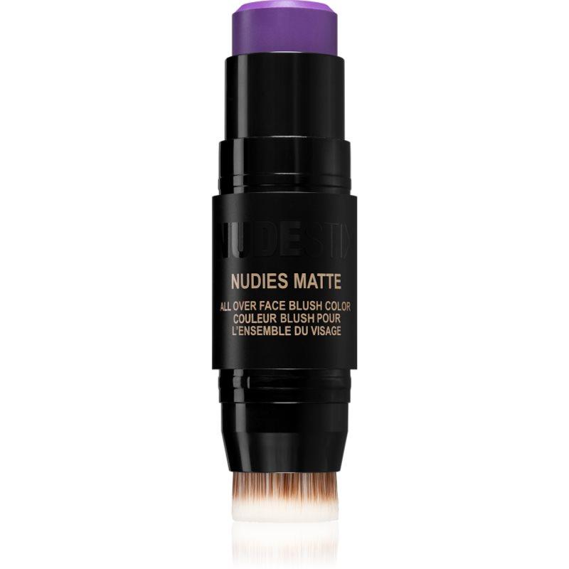 Nudestix Nudies Matte multifunkční líčidlo pro oči, rty a tvář odstín Moodie Blu 7 g