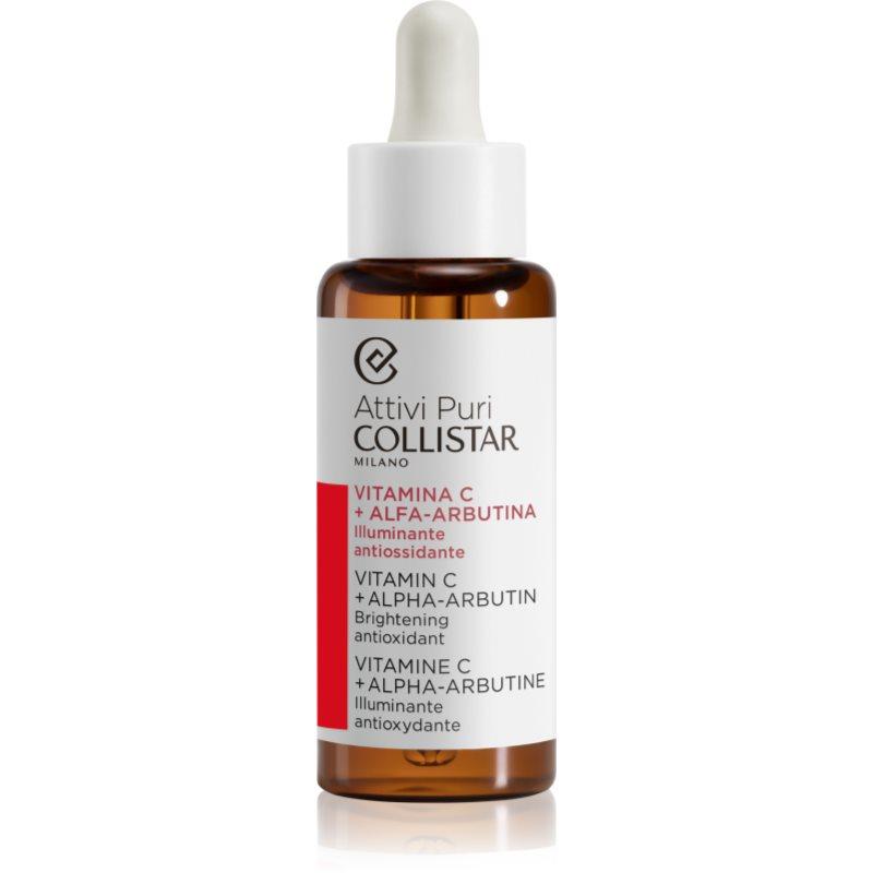 Collistar Attivi Puri Vitamin C + Alfa-Arbutina rozjasňující pleťové sérum s vitaminem C 50 ml