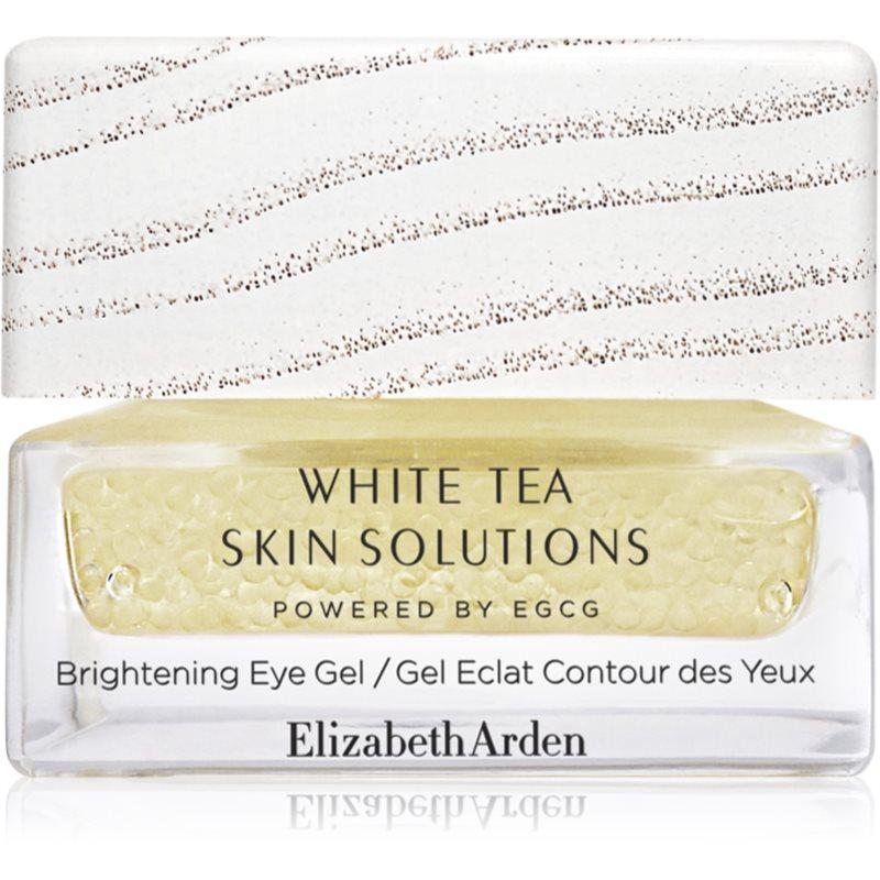 Elizabeth Arden White Tea Skin Solutions Brightening Eye Gel rozjasňující oční gel pro ženy 15 ml