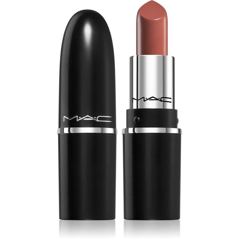 MAC Cosmetics Mini MACximal Silky Matte Lipstick matná rtěnka odstín Warm Teddy 1,7 g