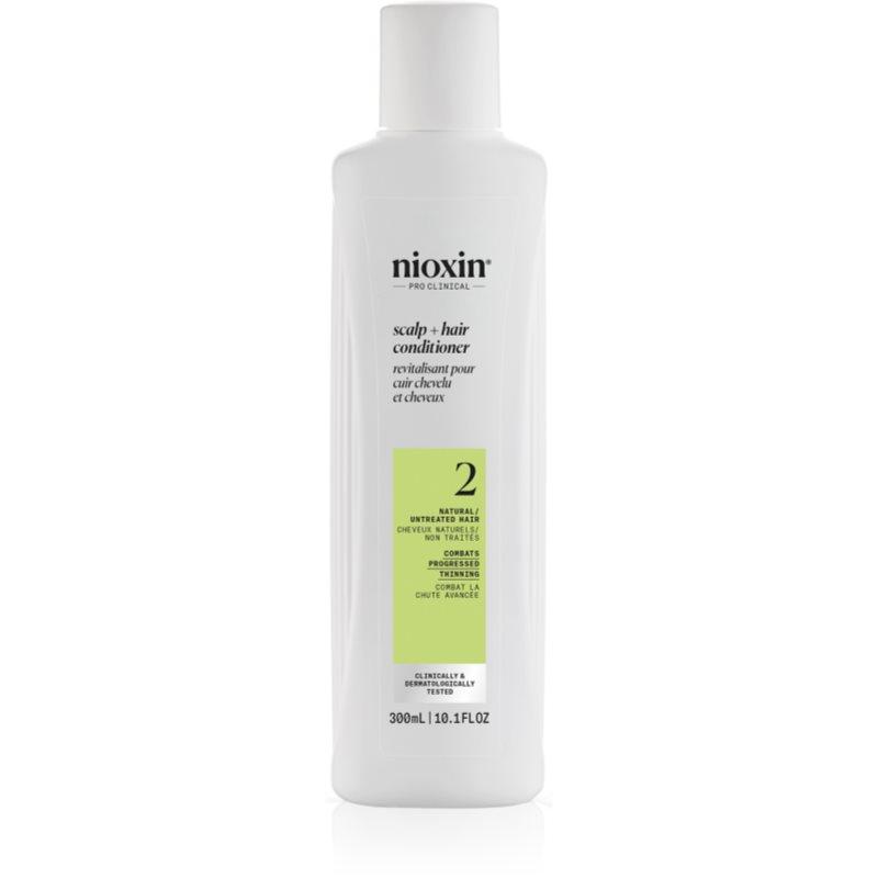 Nioxin System 2 Scalp + Hair Conditioner kondicionér proti řídnutí vlasů 300 ml