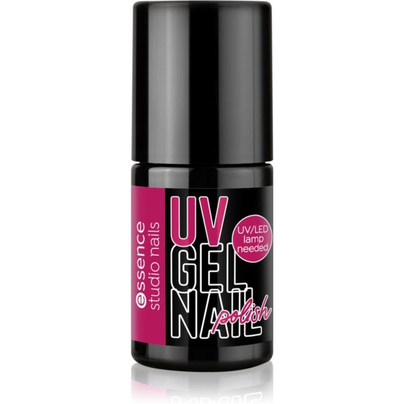 essence studio nails UV GEL NAIL gelový lak na nehty s použitím UV/LED lampy odstín 05 think PINK 5 ml