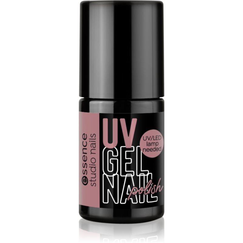essence studio nails UV GEL NAIL gelový lak na nehty s použitím UV/LED lampy odstín fall in MAUVE 5 ml
