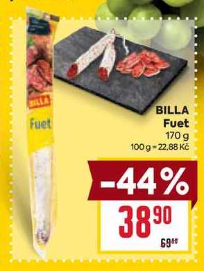 BILLA Fuet 170 g  