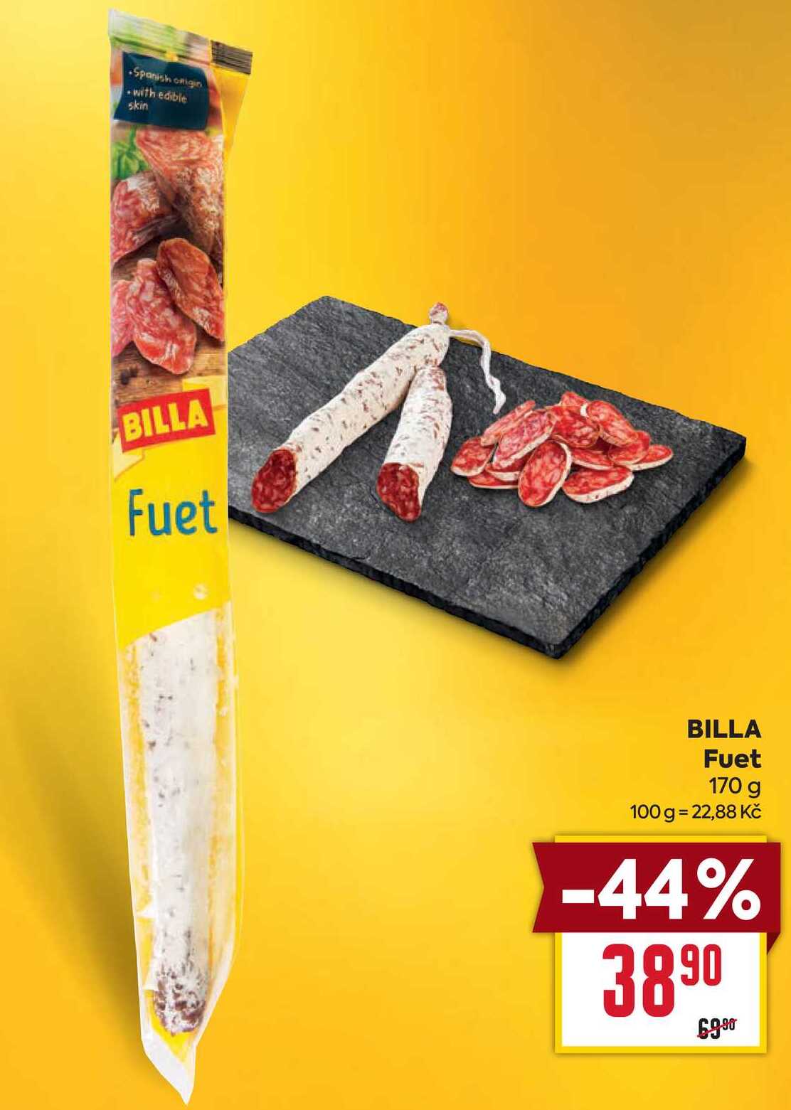 BILLA Fuet 170 g
