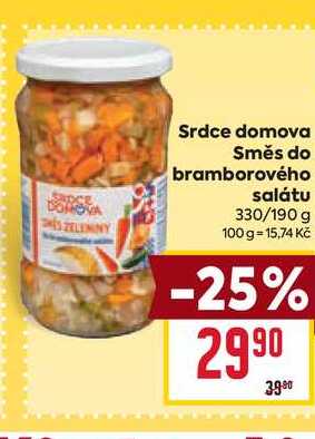 Srdce domova Směs do bramborového salátu 330/190 g 