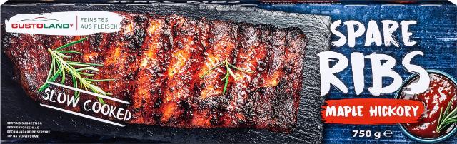 Marinovaná žebírka s BBQ omáčkou a javorovým sirupem