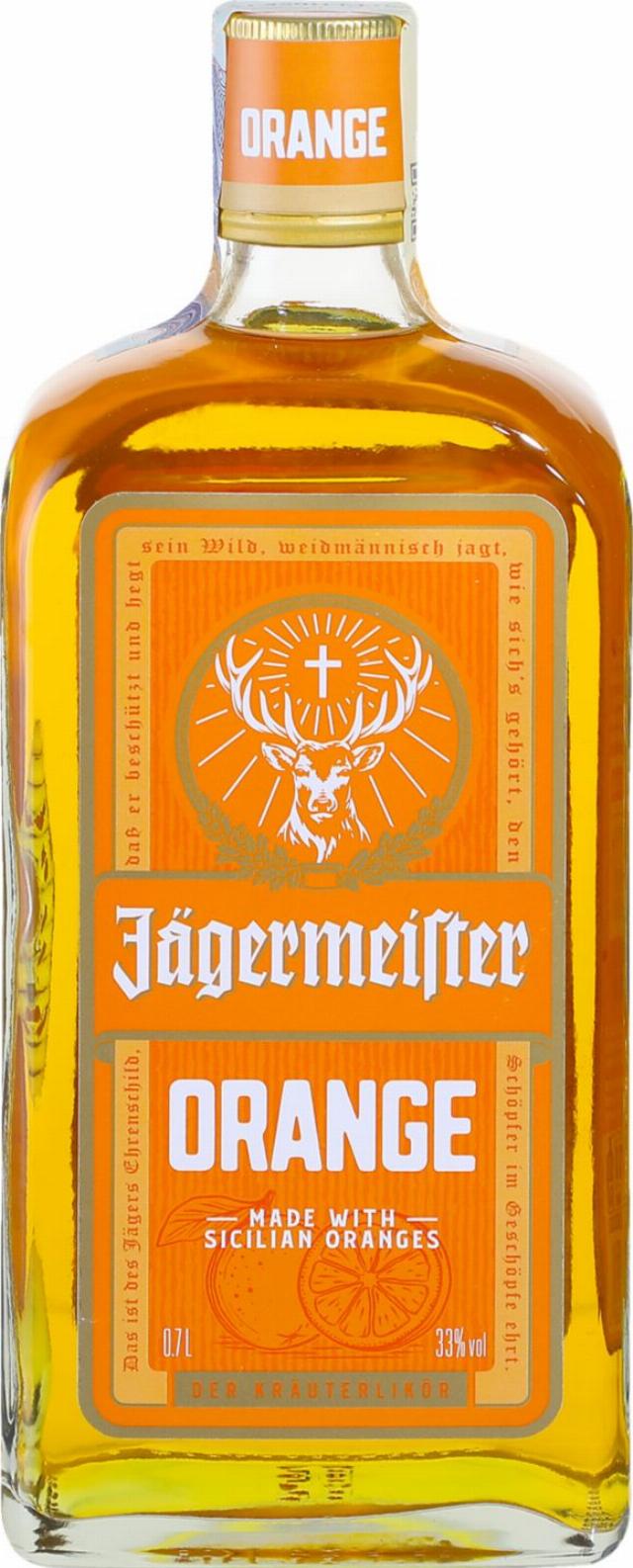 Jägermeister Bylinný likér 33% aroma z pomerančů