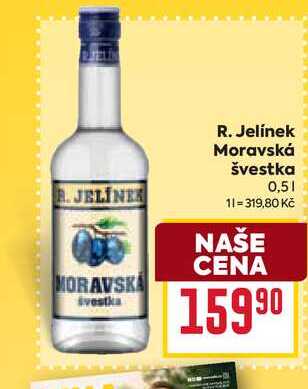 R. Jelínek Moravská švestka 0,5l
