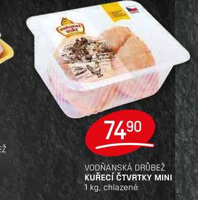 KUŘECÍ ČTVRTKY MINI 1 kg, chlazené 