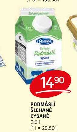 PODMÁSLÍ ŠLEHANÉ KYSANÉ 0,5l
