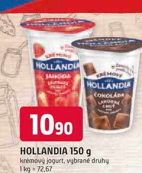 Hollandia Krémový jogurt 150g