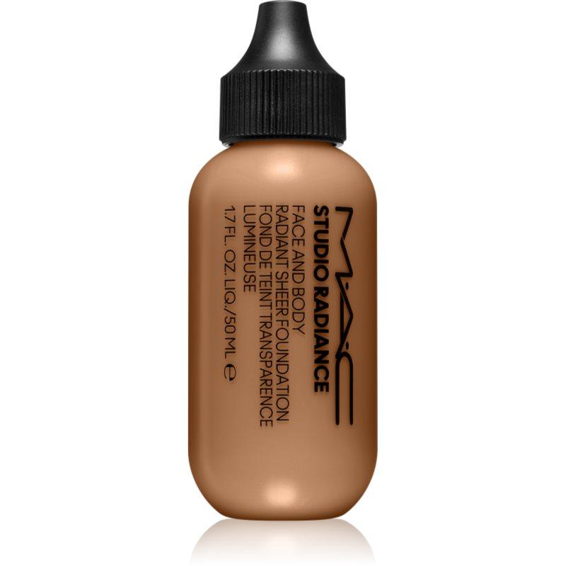 MAC Cosmetics Studio Radiance Face and Body Radiant Sheer Foundation lehký make-up na obličej a tělo odstín N5 50 ml