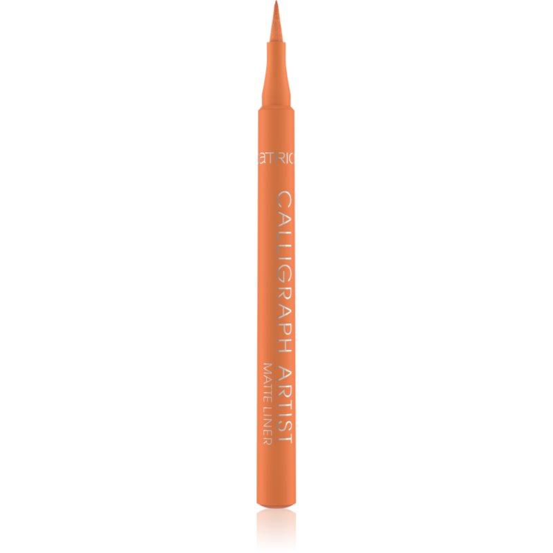 Catrice Calligraph Artist Matte oční linky ve fixu s matným efektem odstín 050 · Setting Sun 1,1 ml