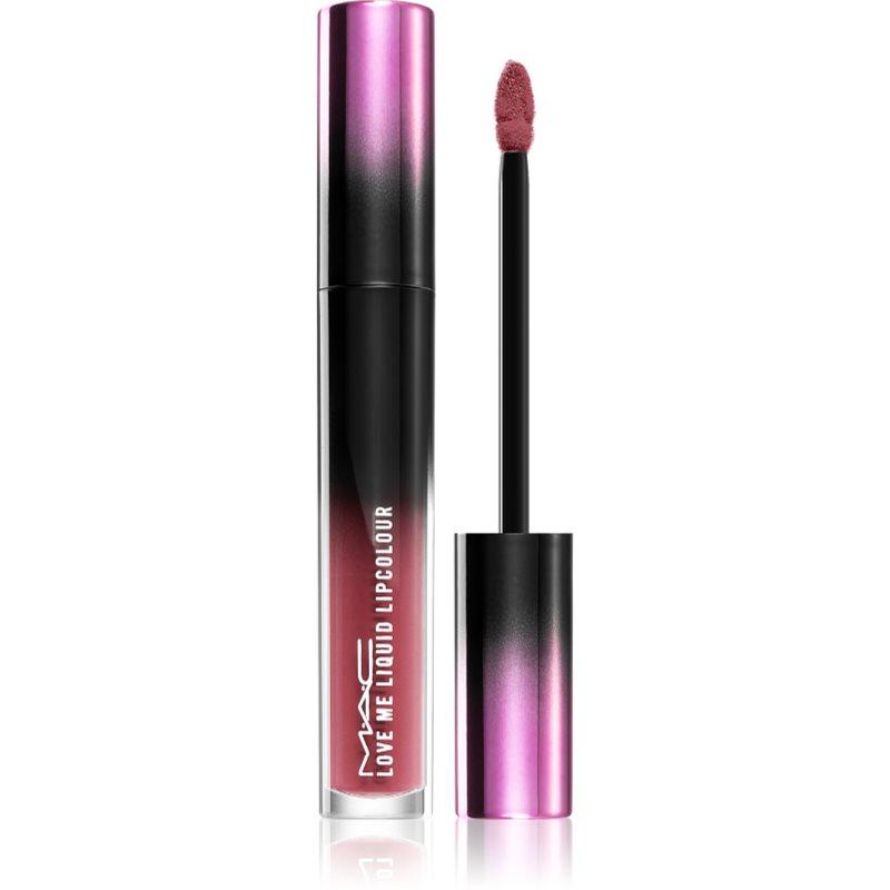 MAC Cosmetics Love Me Liquid Lipcolour krémová rtěnka se saténovým finišem odstín Hey, Frenchie 3,1 ml
