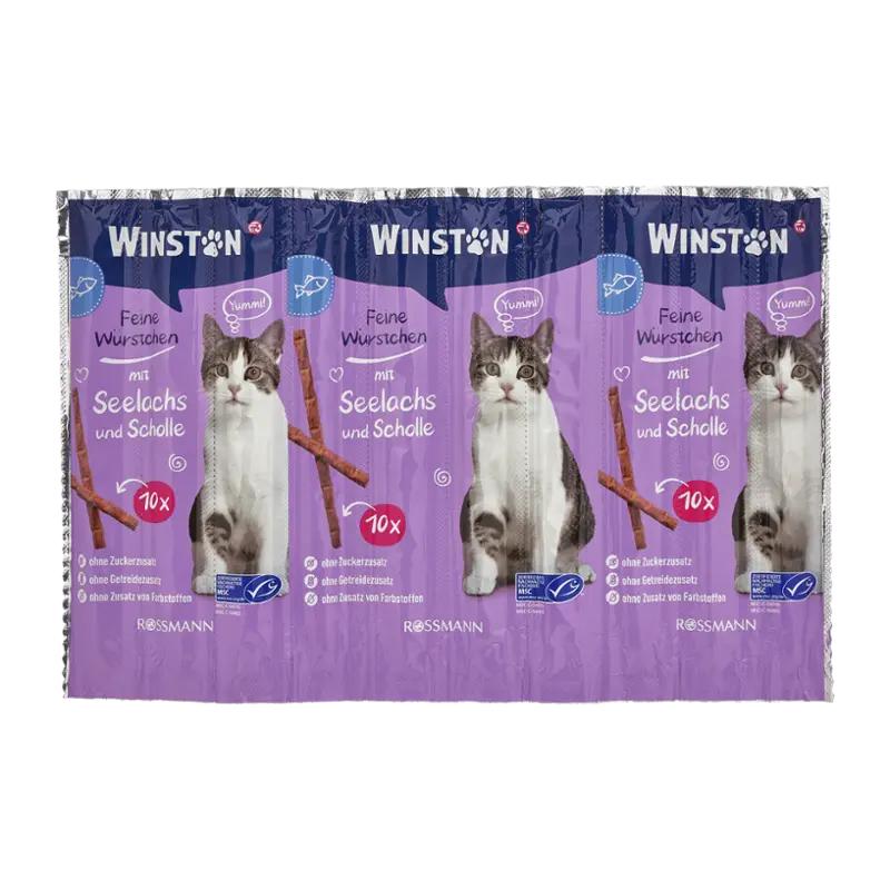 Winston Jemné párky s treskou a platýzem, 10 ks