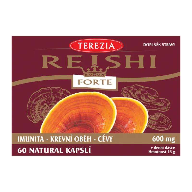 Terezia Reishi Forte, doplněk stravy, 60 ks