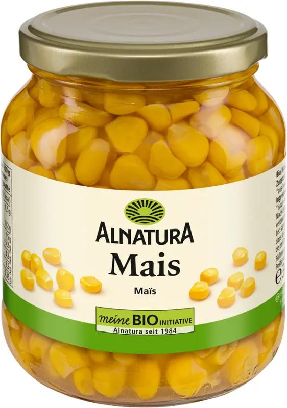 Alnatura BIO Kukuřice v mírně slaném nálevu, 340 g