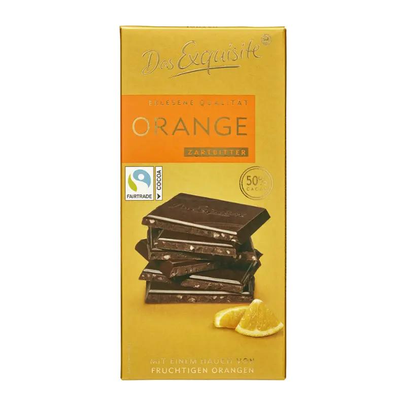 Das Exquisite Hořká čokoláda s pomerančem, 100 g