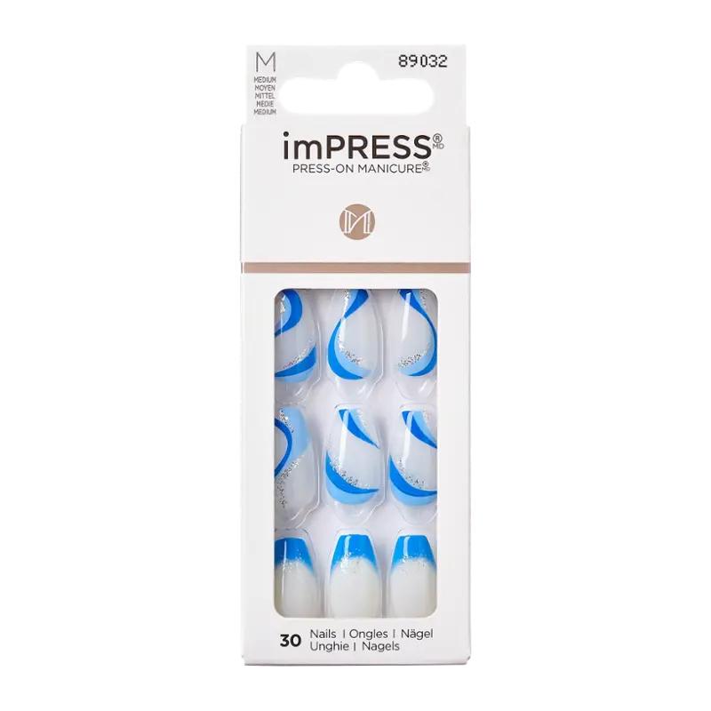 KISS Umělé nehty Impress Nails Mesmerize, 1 ks