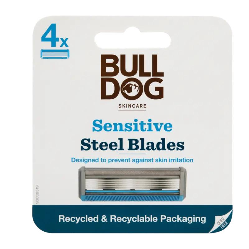 Bulldog Náhradní holicí hlavice Sensitive, 4 ks
