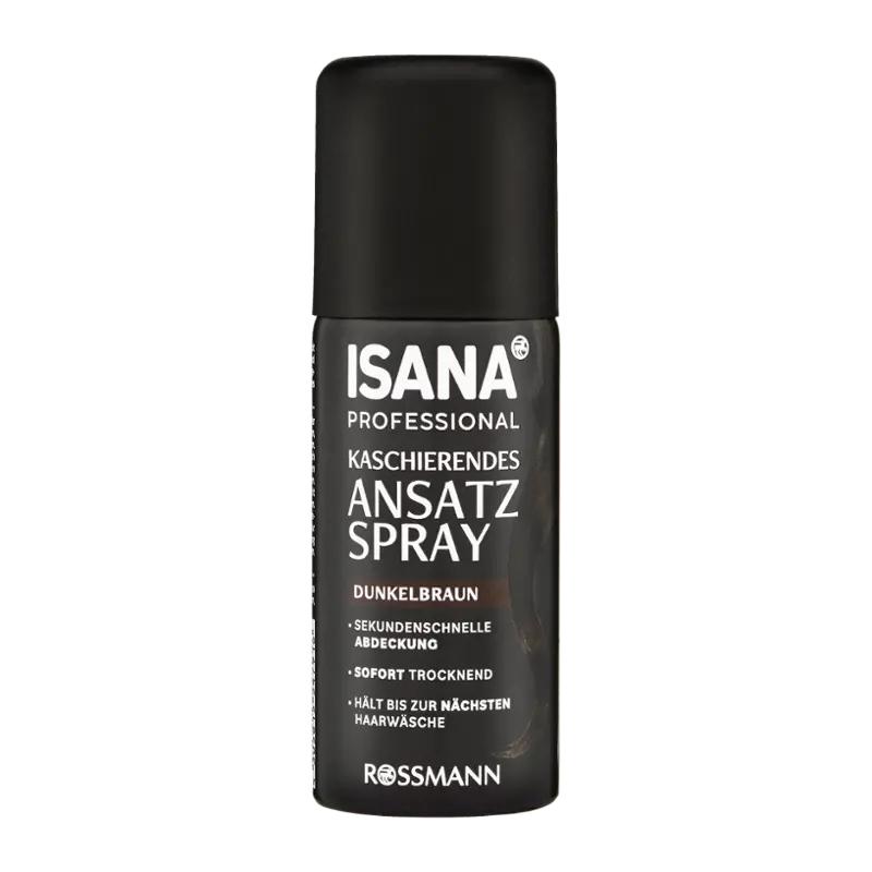 ISANA Professional Sprej na odrosty tmavě hnědý, 100 ml