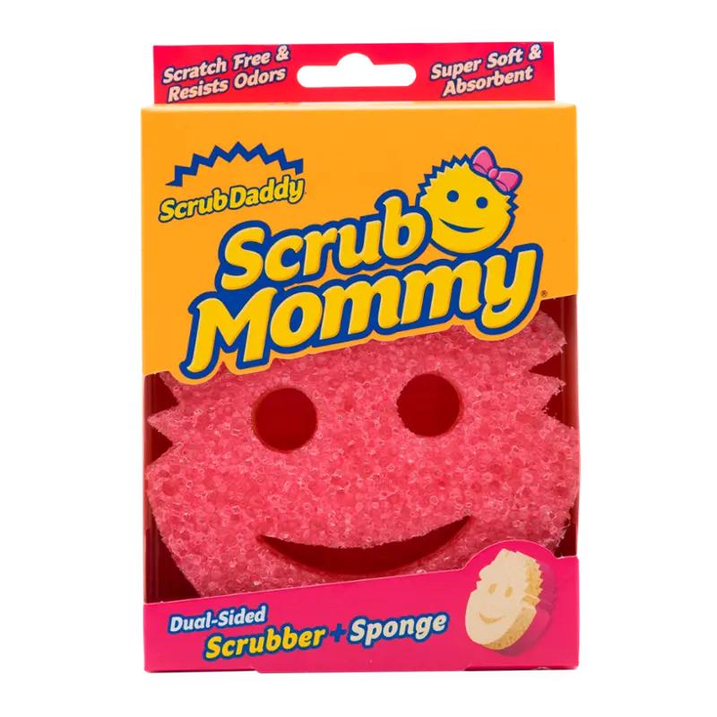 Scrub Mommy Houbička Pink, 1 ks