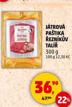 JÁTROVÁ PAŠTIKA ŘEZNÍKŮV TALÍŘ, 300 g 