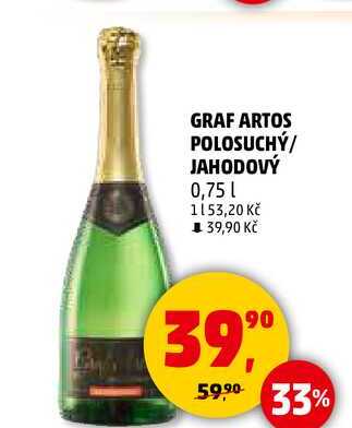GRAF ARTOS POLOSUCHÝ/ JAHODOVÝ, 0,75 l