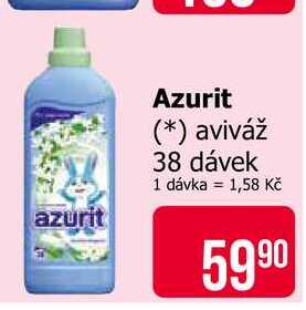 Azurit aviváž 38 dávek 