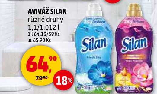 AVIVÁŽ SILAN různé druhy, 1,1/1,012 l