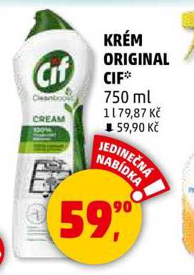 CIF krém, 750 ml  