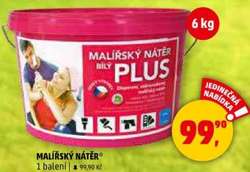 MALÍŘSKÝ NÁTĚR, 1 balení  