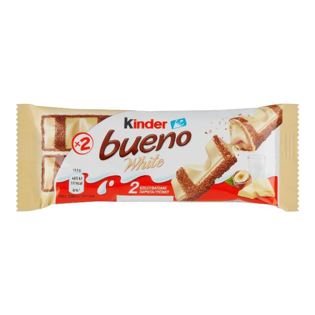 Kinder Bueno White Oplatka v bílé čokoládě
