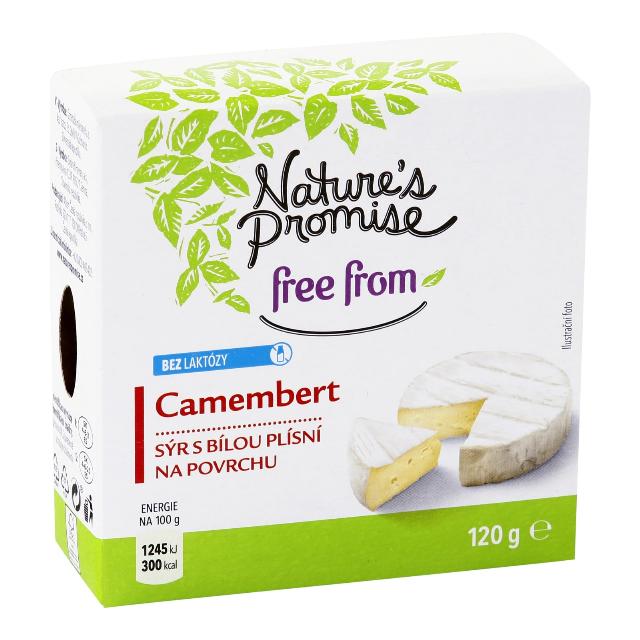 Nature's Promise Camembert bez laktózy