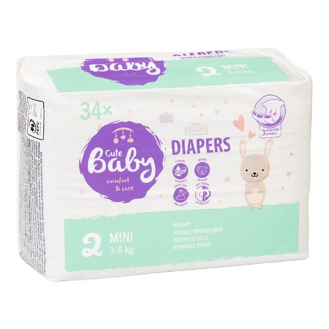 Cute Baby Pleny Mini velikost 2